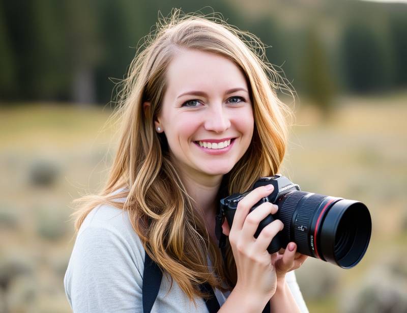Headshot of Emily Carter, a landscape photography instructor.